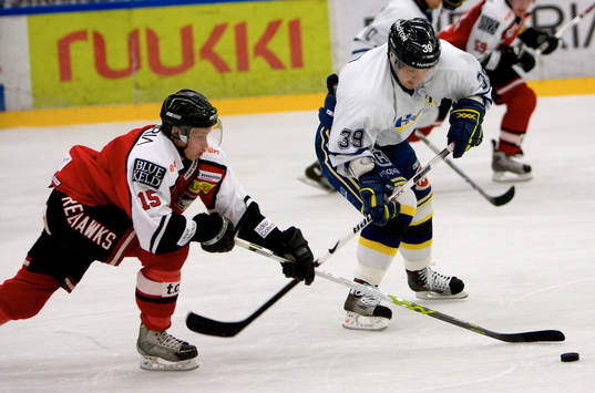 Victor Svensson, Malmö och Jukka Voutilainen, HV71