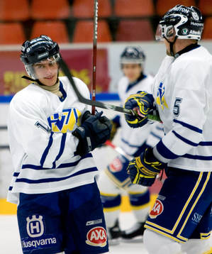 André Pettersson, HV71,  Jubel