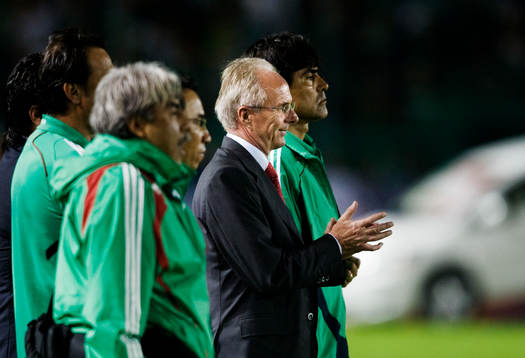 Sven-Göran Eriksson, tränare, förbundskapten, Mexico