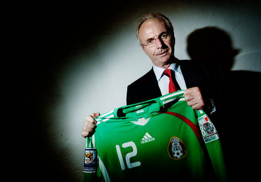 Sven-Göran Eriksson, tränare, förbundskapten, Mexico