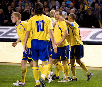Kim Källström, Sverige jubel