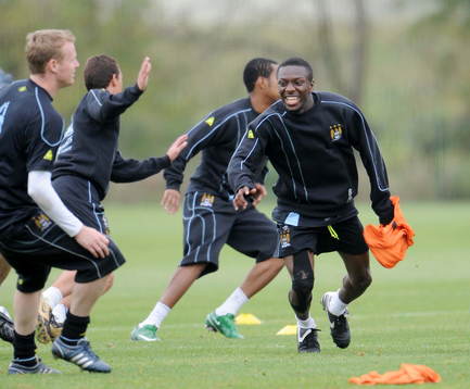 Robinho, träning