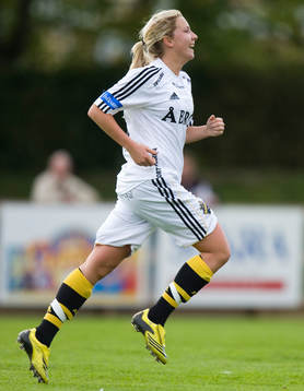 0-1 Louise Fors som är lycklig