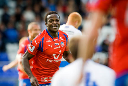 Isaac Chansa, Helsingborg, jubel