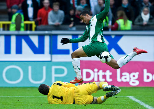 Charlie Davies, Hammarby reducerade till 1-2