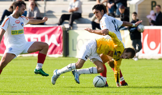 Matchhjälten Zoran Jovanovic stoppas bryskt av Alexander