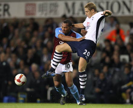 Fotboll, Premier League, Engelsk liga, Tottenham - Aston