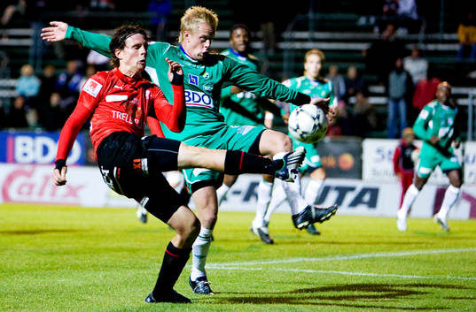 Kristian Haynes, Trelleborg, Robert Johansson, Ljungskile