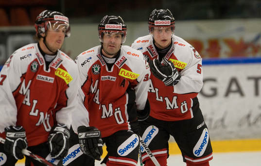 Johan Björk, Marcus Paulsson och Mathias Johansson