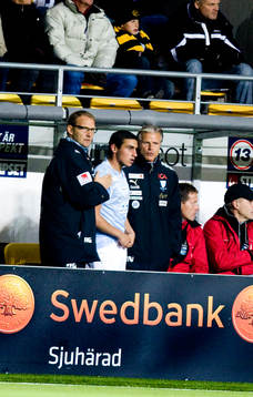 Roland Nilsson, tränare, Malmö FF, förbereder unga