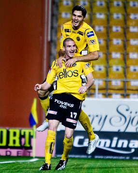 James Keene, Denni Avdic, Elfsborg, jubel
