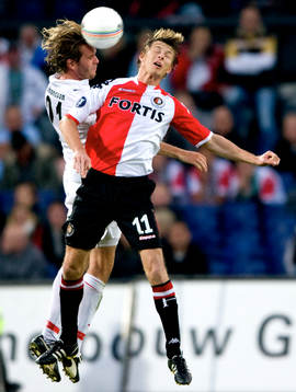 Lasse Johansson, Kalmar och Jon Dahl Tomasson, Feyenoord