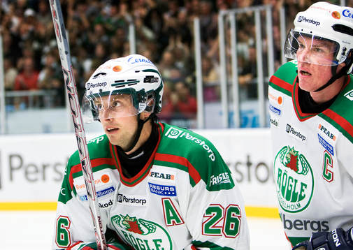 Första målet för Rögle i Elitserien gjordes av Jakob
