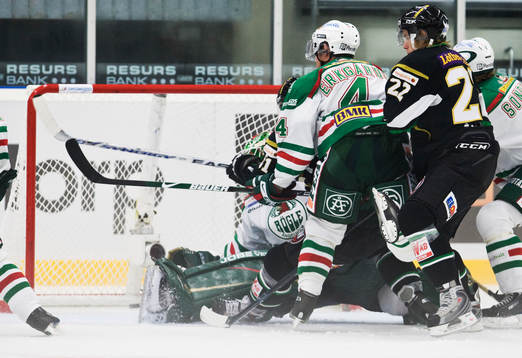 Rögle  - Färjestad: Cristopher Nihlstorp släpper in 1-4
