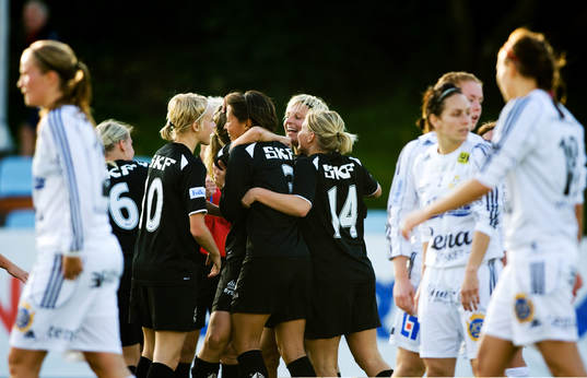 Fotboll, dam, Damallsvenskan, Kopparberg/Göteborg -