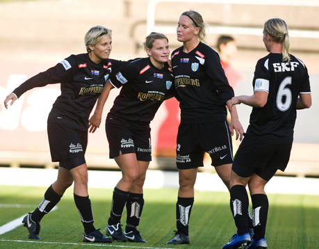 Fotboll, dam, Damallsvenskan, Kopparberg/Göteborg -