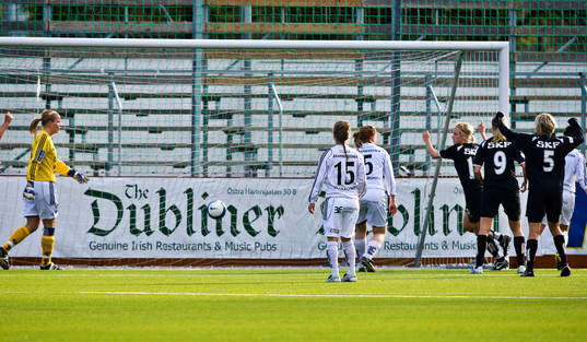 Fotboll, dam, Damallsvenskan, Kopparberg/Göteborg -