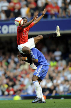 Fotboll, Premier League, engelsk, Chelsea - Manchester