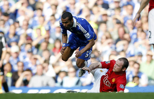Fotboll, Premier League, engelsk, Chelsea - Manchester
