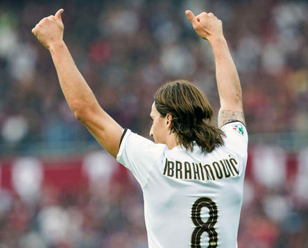 Zlatan Ibrahimovic, jubel