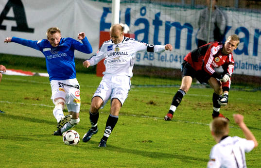 Fredrik Jensen, TFF och Stefan Ålander, Sundsvall