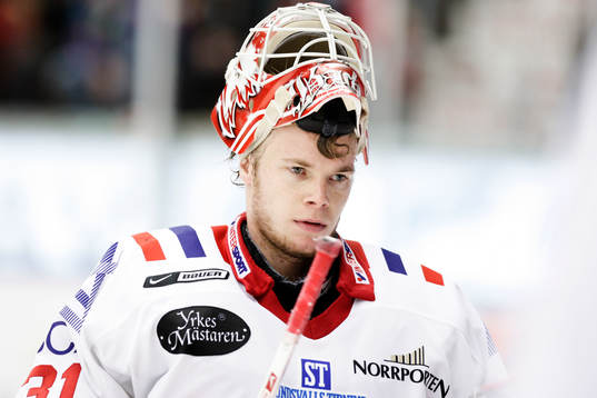 Johan Backlund, Målvakt