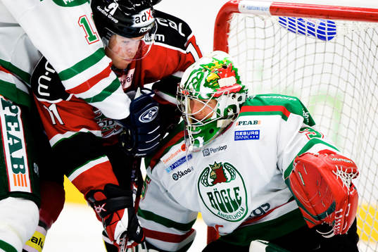 Jere Myllyniemi, målvakt och Thomas Enström