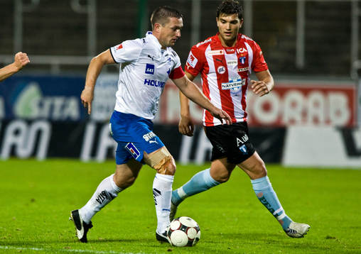 Mikael Blomberg, Norrköping och Labinot Harbuzi, Malmö FF