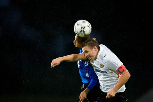 Fredrik Nordback nickduell med Marcus Olsson