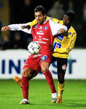 Patrick Osiako och Ricardo Penella Aguilá