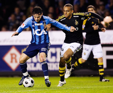 Enrico Cardoso Nazaré, Djurgården, och Walid Atta, AIK,