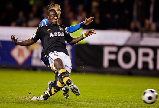 Saihou Jagne, AIK, gör 1-1