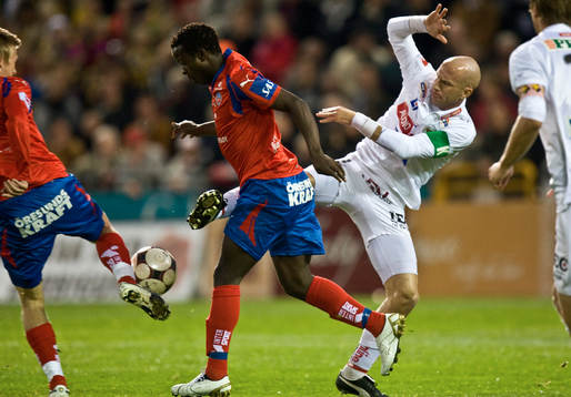 Adama Tamboura och Henrik Rydström