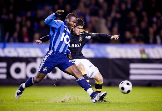Prince Ipke Ekong, Djurgården, och Gabriel Özkan, AIK