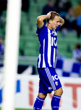 Mathias Eteus, Göteborg, allsvensk debut, depp