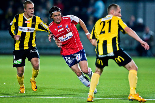 Daniel Larsson och Jonas Henriksson, Häcken. Pavel