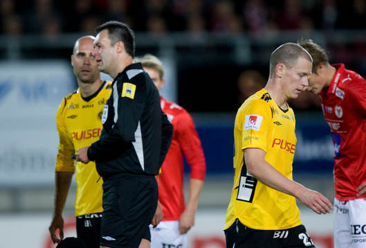Utvisning, Andreas Augustsson, domare Martin Ingvarsson