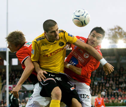 Denni Avdic nickduell med Emin Nouri