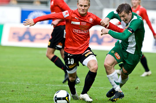 Erik Sundin, Trelleborg och David Johansson, Hammarby