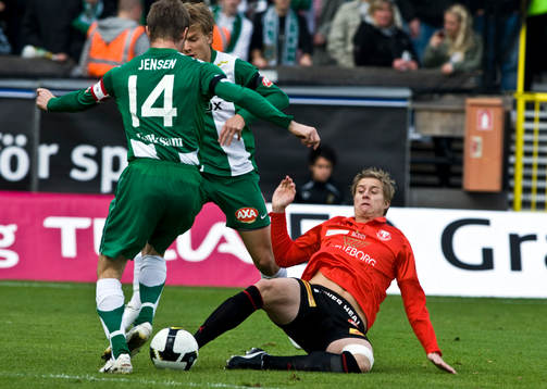 Emil Johansson, Hammarby och Andreas Drugge, Trelleborg