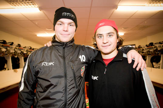 Per-Åge Skröder och Mats Zuccarello-Aasen