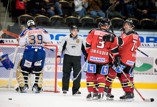 Jubel i Modo med Fredrik Warg och Mattias Timander