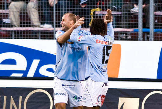Hans Berggren, Gefle, jubel