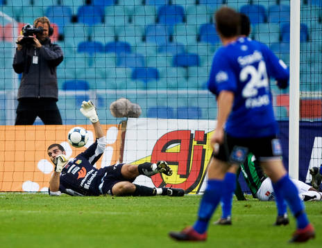 Dime Jankulovski, målvakt, GAIS, släpper in 0-2