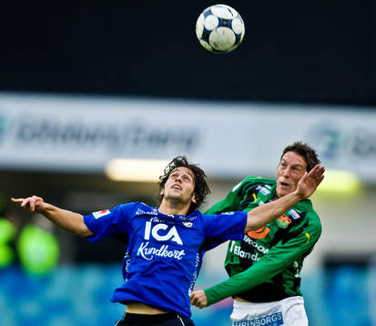 Michael Görlitz, Halmstad. Kenneth Gustafsson, GAIS