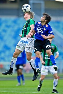 Johan Mårtensson, Gais. Michael Görlitz, Halmstad