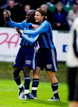Jones Kusi Asare, Sebastian Rajalakso, Djurgården, jubel