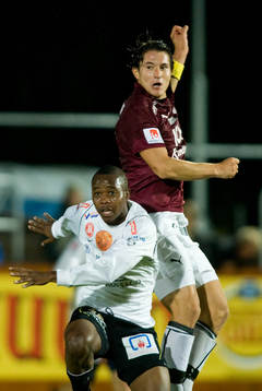 Boyd Mwila, Örgryte. David Wiklander, Qviding