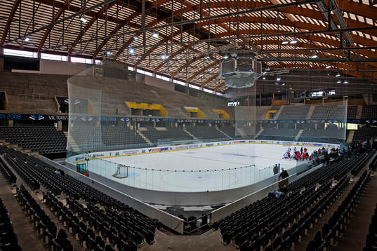 PostFinance-Arena, Bern, interiör