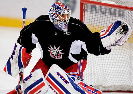 Henrik Lundqvist, målvakt, New York Rangers